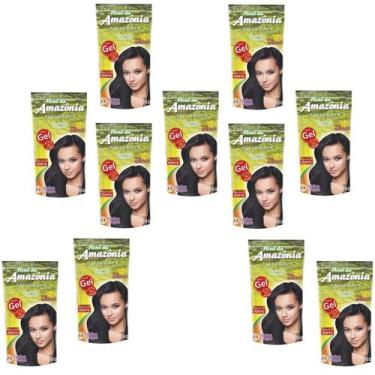 Imagem de Hene Em Gel Amazonia 09x180gr Divina Dama Preto Medio (Preto Natural) 