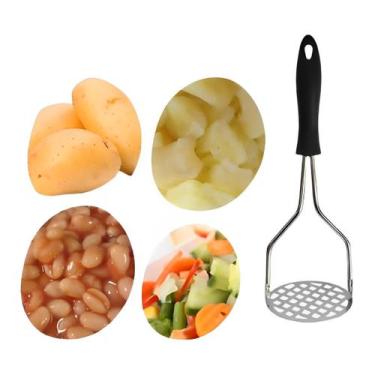 Imagem de Espremedor Amassador Em Inox De Batatas Legumes Feijão Purê - ZEM