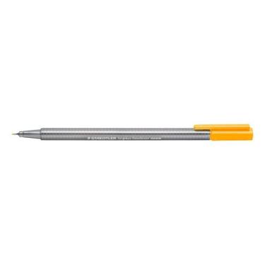 Imagem de Caneta Triplus Fineliner Staedtler Laranja Neon Extra Fina
