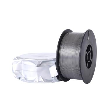 Imagem de Fio de solda de núcleo de fluxo de 0,03 polegadas, fio de solda Mig de aço carbono baixo respingo de 1 kg sem gás E71T-GS 1 peça