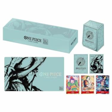 Imagem de BANDAI One Piece Card Game Japanese 1st Anniversary Set - EN