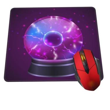 Imagem de Tapete de mouse com esfera mágica para mesa, base de borracha antiderrapante, quadrado, para jogos, para computador, casa, escritório