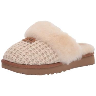 Imagem de UGG Pantufa Feminina Confortável, Creme, 8