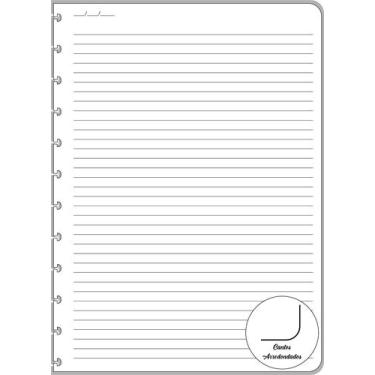 Imagem de Refil Caderno Inteligente Grande 90gr 50F Premium Compatível - Marche