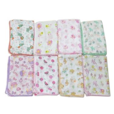 Imagem de Toalha Fralda De Pano 70x110cm Grande Kit C/ 3 - Dugu, Feminino