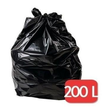 Imagem de Saco De Lixo 200 Litros Ultra-reforçado 100 Unid - Farotully - HIGIPAC