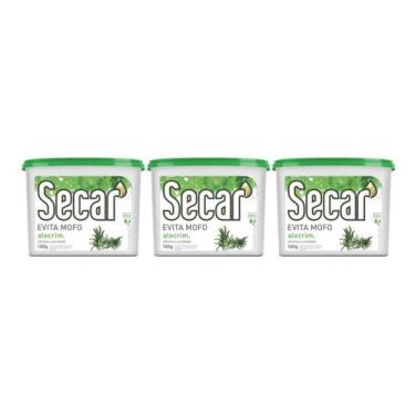Imagem de Kit 3 Un Anti Mofo Umidade Secar Original Alecrim 180g