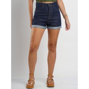 Imagem de Shorts Jeans Modelo Mom Feminino - Inventta, 40