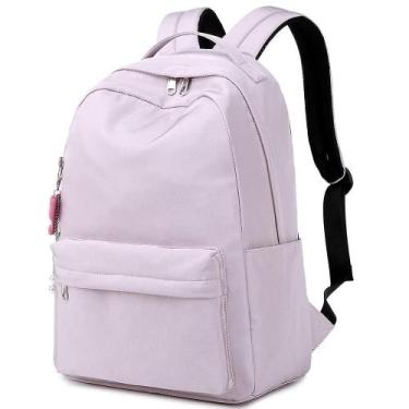 Imagem de Mochila escolar para meninas adolescentes, serve para laptop - Wokex