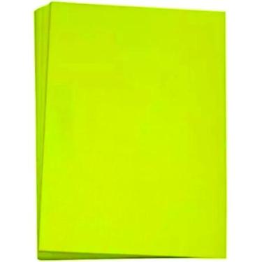 Imagem de Capa Para Encadernação A4 Amarelo Couro Fundo PP 0,30 50Un - Cassmar