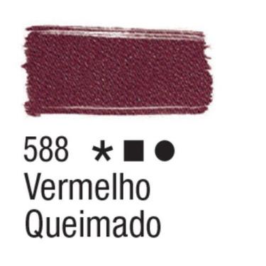 Imagem de Tinta Tecido Fosca 37ml Tons Escuros - Acrilex, 588 - VERMELHO QUEIMAD