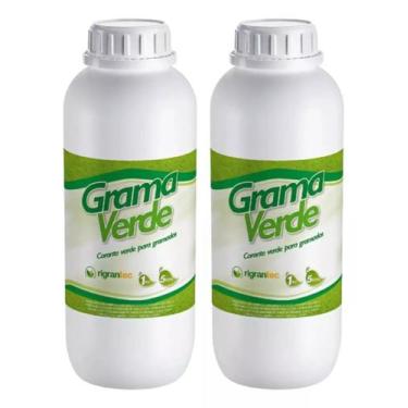 Imagem de 2 Gramas Verde Corante Biodegradável E Atóxico P Gramados 1l - Rigrant