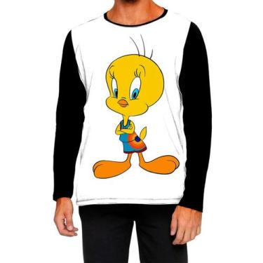 Imagem de Camiseta Manga Longa Ads piu-piu passarinho looney Tunes - Fabriqueta,