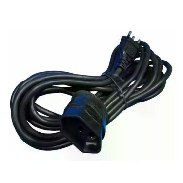 Imagem de Kit 3 Extensões De 5m Para Tomada De 3 Pinos (2p+t) Dni 7251