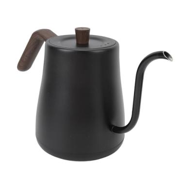 Imagem de Chaleira Elétrica Pescoço de Ganso de 800ml 1000W, Chaleira de água de Desligamento Automático de Aço Inoxidável Com Base de Aquecimento, Despeje sobre a (Plugue UE 220V)