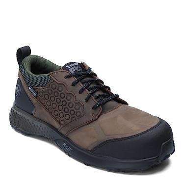 Imagem de Timberland PRO Bico de segurança masculino Reaxion impermeável NT WP, Marrom/verde, 8