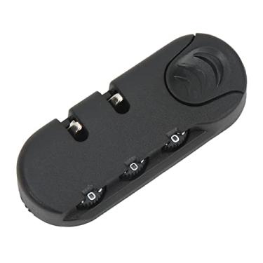 Imagem de Fechadura de Bagagem Combinada, Trava de Liga de Zinco e Corpo de Plástico, Trava de Segurança Com Senha de 3 Dígitos para Mala, Estojo de Viagem, Caixa de Ferramentas, Aparência