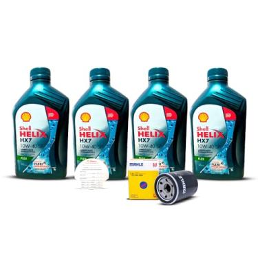 Imagem de Kit Troca de Oleo 10w40 e Filtro Pajero TR4 2.0 16v 2003 a 2015