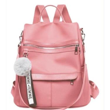 Imagem de Bolsa Mochila Feminina Antifurto Impermeável com alça de Ombro - wala 