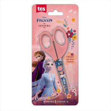Imagem de Tesoura Escolar Infantil Frozen 679235 - Tris - Tendtudo