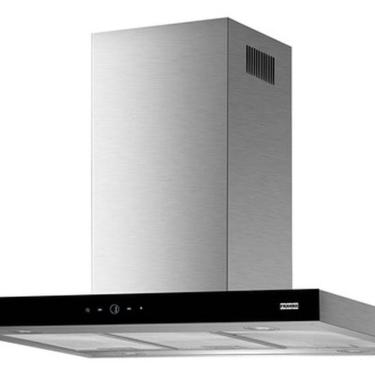 Imagem de Coifa De Ilha 90cm Preto E Inox Touch Control 127v - Franke