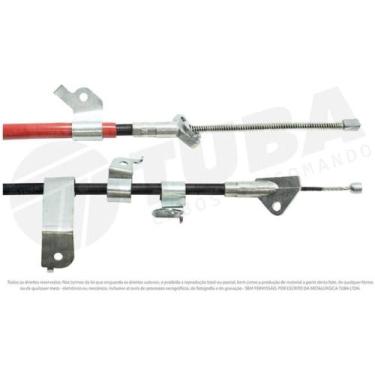 Imagem de Cabo de comando do freio Traseiro Toyota Etios 2012 a 2023 - TUBA