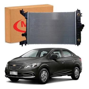 Imagem de Radiador Agua Com Ar Gm Prisma 1.4 8v Automático 2013 A 2016 - MTF