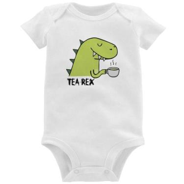 Imagem de Body Bebê Tea-Rex - Foca na Moda, Branco, P