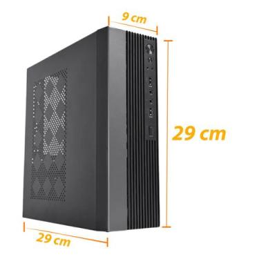 Imagem de Mini Pc Cpu Slim Intel Core I5 7500 sétima geração 16gb Ram Ssd 480gb 