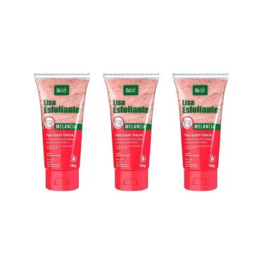 Imagem de Creme Esfoliante Soft hair 180g Biosoft Melancia - Kit C/3un