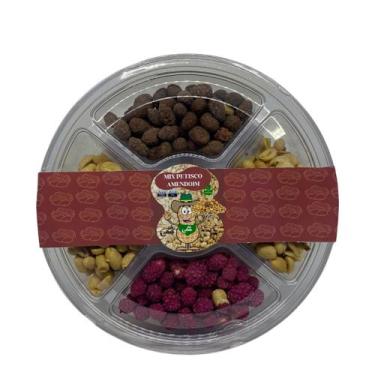 Imagem de Bandeja Mista de Amendoim com 4 Sabores 200gr Doce e Salgado - On Nuts