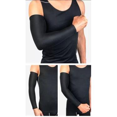 Imagem de 2x Protetores Braço Basquete Profissional Sleeve Manguito - Loja Click