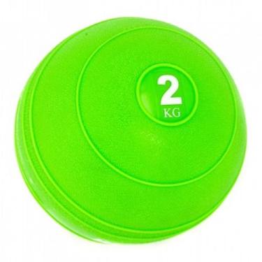 Imagem de Medicine Ball Borracha 2Kg Magussy, Verde