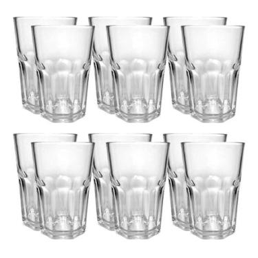 Imagem de Jogo de Copos Alto De Vidro Chicago Long Drink 310ml 12 un - Migi