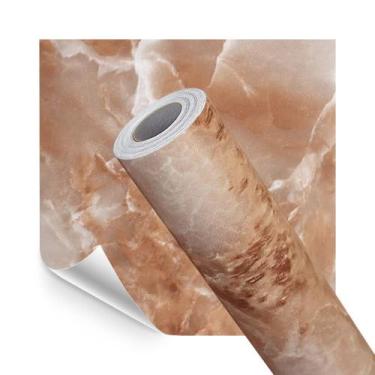Imagem de Adesivo Revestimento Vinilico Impermeavel Pedra Marmore Profundo 5M - 
