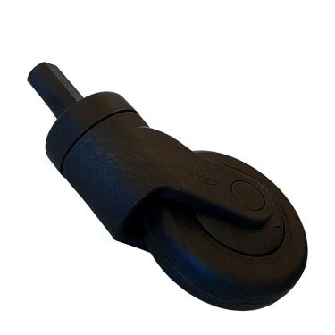 Imagem de Roda Dianteira Giratória pvc Para Carrinho De Compras Supermercado Delicatessen Condomínio Plástico Ecoflex Siris