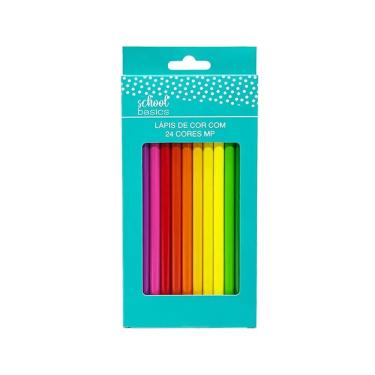 Imagem de Lápis de cor 24 cores School Basics