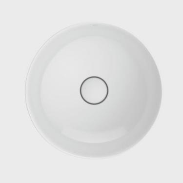 Imagem de Kit 3 Cubas de Apoio 37,5x37,5cm Ruy Ohtake Roca Branco