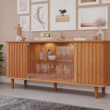 Imagem de Buffet para Sala de Jantar Janice 78x165x45,3cm Cinamomo