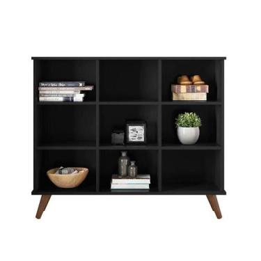 Imagem de Nicho Organizador Retro 108 x 92,5cm Preto - Qmovi