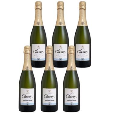Imagem de Espumante Fino Salton Classic Brut 750ml Kit Com 6 Garrafas