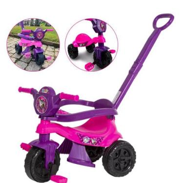 Imagem de Triciclo Infantil  Motoca Carrinho Empurrador Kemotoca Baby Dog Kendy