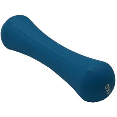 Imagem de BTBAI Conjunto de halteres femininos - Pesos de mão de neoprene em forma de nascido para mulheres e homens - Ideal para academia em casa, fitness, musculação, pilates, 1 kg, 1 kg, haltere cor azul s5a