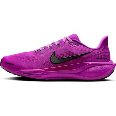 Imagem de Nike Pegasus 41 Tênis de corrida masculino, Hyper Violet/Vivid Grape/Beyond Pink/Preto, 43