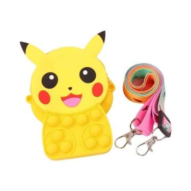 Imagem de Bolsa Infantil de Silicone Pokémon Pikachu - Bolsa Pequena e Linda, Ho