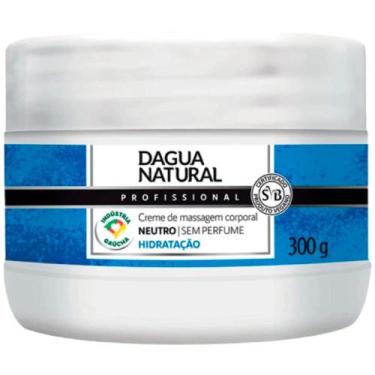 Imagem de Creme de Massagem Corporal Dagua Natural Neutro 300g Sem Perfume Hidra