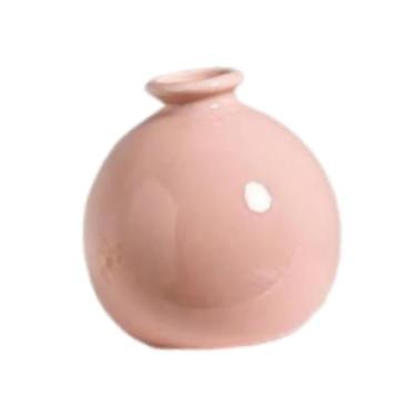 Imagem de Generic Vaso de cerâmica para flores, vaso de plantas, arranjo floral de mesa, peça central de mesa, pequeno, moderno, suporte para plantas, decoração, Rosa
