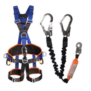 Imagem de Cinto de Segurança 5 ponto com Talabarte Duplo - C.A 47386 - SAFE CINT