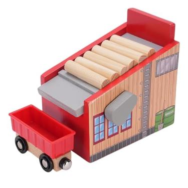 Imagem de 8 PCs Acessórios para Trilhos de Trem de Madeira, Thomas Wooden Railway Madeiring Scene Actions