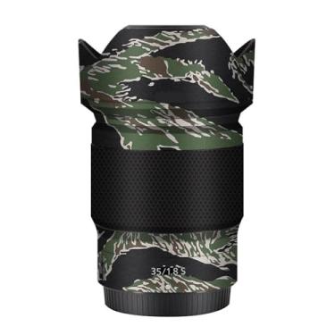 Imagem de Skin Lens Camera Skin Wrap Vinil Protetor Adesivo Acessórios de Fotografia para Nikon Z 35 mm F1.8S (Camuflagem Listra Tiger)